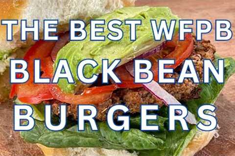 THE BEST BLACK BEAN BURGER 🍔🥬🍅🥑 FROM THE COOKBOOK PLANT YOU BY  @PlantYou
