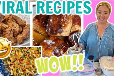 YOU WON'T BELIEVE HOW GOOD THESE RECIPES ARE | MAKING VIRAL RECIPES & WOW!!! | MUST TRY FOOD