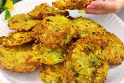 zucchini recipes | friend from Spain taught me how to cook this delicious zucchini. Crispy zucchini