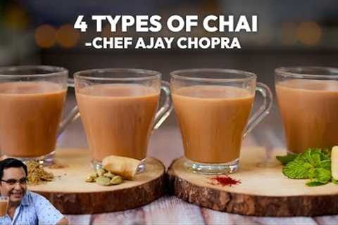 How To Make Different Types Of Chai | Easy Masala Chai Recipe | Adrak Wali Tea Recipe  #chairecipe
