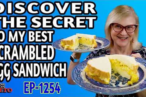 Discover the Secret to My Best Scrambled Egg Sandwich #eggfast,#highproteinbread,#weightloss,