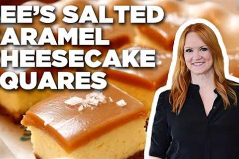 Ree Drummond's Salted Caramel Cheesecake Squares | The Pioneer Woman | Food Network