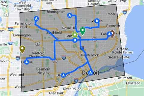Cheeseburgers Detroit, MI - Google My Maps