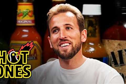 Harry Kane Takes One For the Team While Eating Spicy Wings | Hot Ones