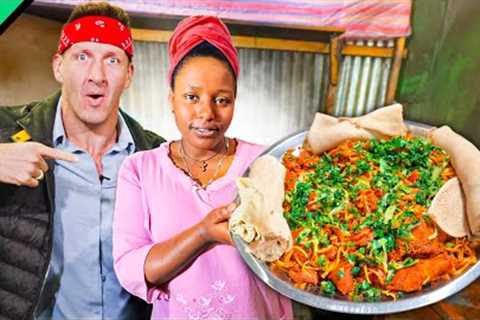 Africa’s SUPER CHEAP Street Food!! Ethiopia’s Big Flavor Market!!