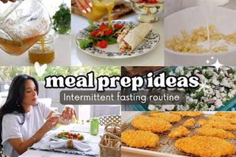 Meal Prep Ideas , My Intermittent fasting routine MissLizHeart