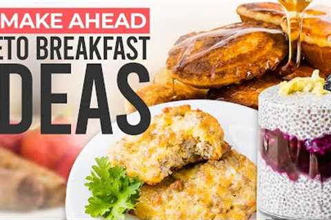 MAKE AHEAD KETO BREAKFAST | 2 Weeks Worth of Low Carb Breakfast Meal Prep in ONE DAY!!