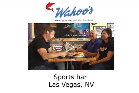 Sports bar Las Vegas, NV - Wahoo's Tacos 24 7 Beach Bar Tavern & Gaming Cantina