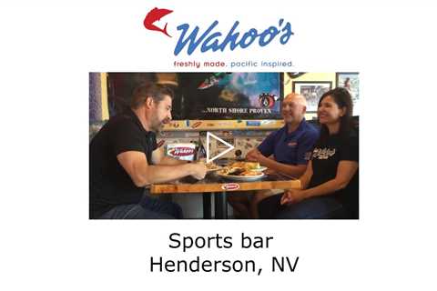 Sports bar Henderson, NV - Wahoo's Tacos 24 7 Beach Bar Tavern & Gaming Cantina