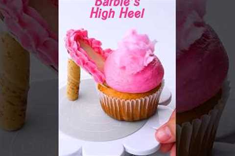Barbie High Heel Cupcake #shorts