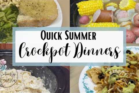 DELICIOUS CROCKPOT MEALS that won’t heat 🥵 your house up!