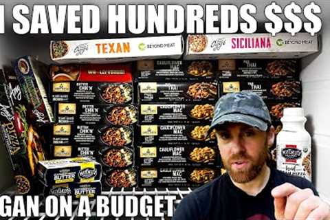 Vegan on a Budget Grocery Haul - I Saved Hundreds