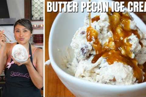 BUTTER PECAN KETO ICE CREAM! How To Make Keto Ice Cream | Only 3 Net Carbs!