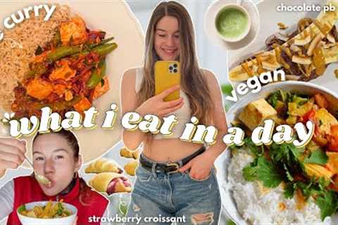 what I eat in a day ( vegan full recipes )