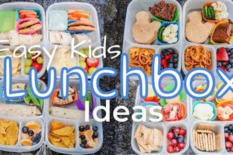 Kids School Lunch Ideas// 5 Easy & Simple Meals