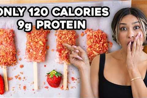 Strawberry Shortcake Bars! | Low Carb | Hight Protein | Weight Loss