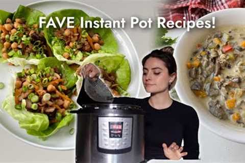 INSTANT POT RECIPES I Make On Repeat! Healthy Plant Based