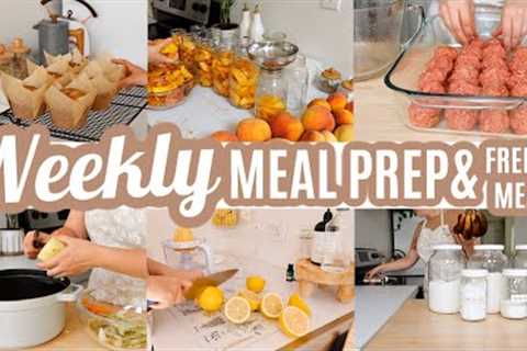 EASY BUDGET FRIENDLY WEEKLY MEAL PREP RECIPES LARGE FAMILY MEALS WHATS FOR DINNER FREEZER MEALS