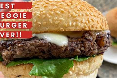 Mushroom Walnut Burgers | Meat-free Burger Recipe