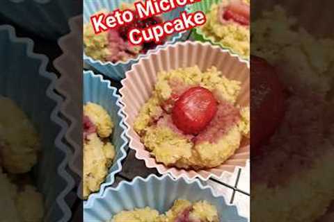 Microwave Cupcake, 90 seconds. Almond, Coconut Flour, No Sugar DF, GF #ketodiet #ketobaking #lowcarb