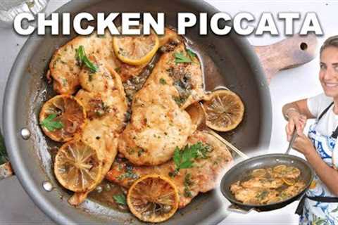 Restaurant Quality Chicken Piccata - Quick Dinner Recipe!