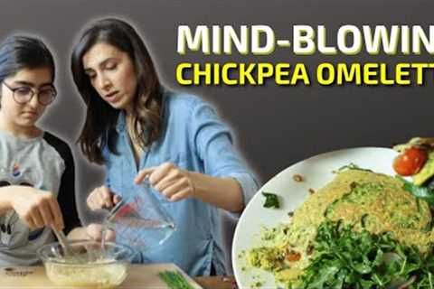 Mind-Blowing Chickpea Vegan Omelette: A Flavor Revolution!