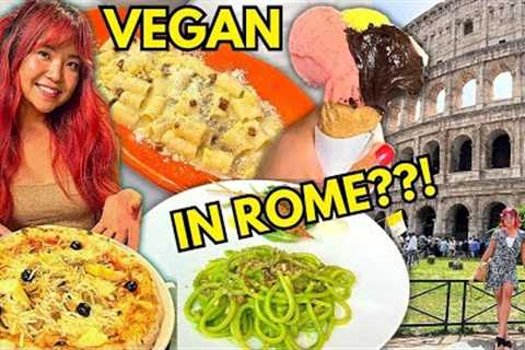 What I ate in ROME, ITALY 🇮🇹 as a VEGAN
