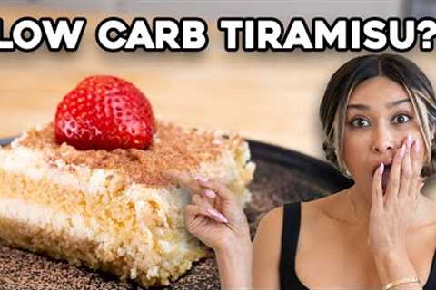 Tiramisu Cake Without The Carbs? This is the Easiest Recipe You''ll Ever Make!