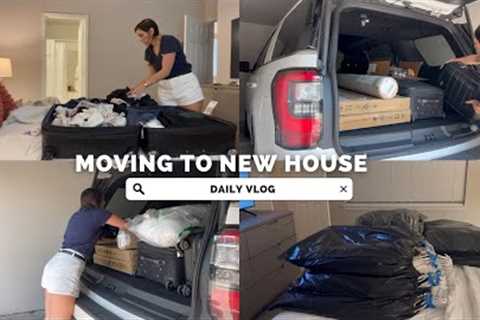 PACK WITH ME | FINAL PACKING & MOVING INTO NEW HOUSE (So relieved)