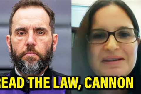 Jack Smith Completely SCHOOLS Judge Cannon on Trump’s MAJOR Problem
