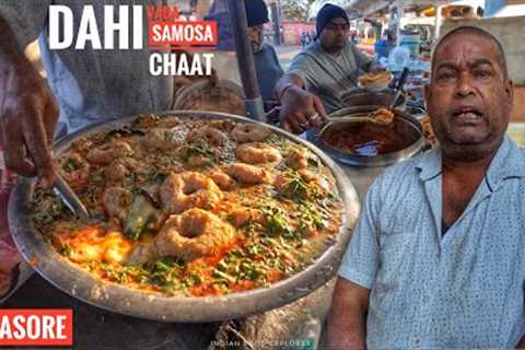 Unique Dahi Vada & Samosa Chaat | 1st Time in India | Street Food India