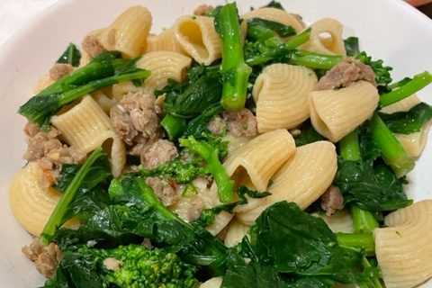 Pasta, Broccoli Rabe and Italian Sausage