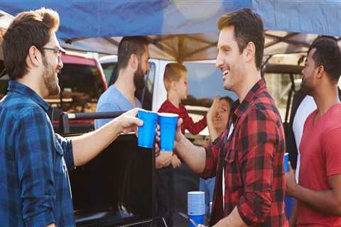 Is Tailgating Allowed Outside During the Canadian American Beer Festival?