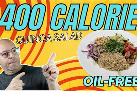 400 CALORIE MEALS QUINOA SALAD- LARGE, FILLING AND OIL-FREE