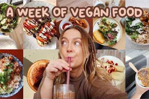 what I eat AND drink in a week as a vegan 🥑🍸🤠 easy plant-based meal ideas