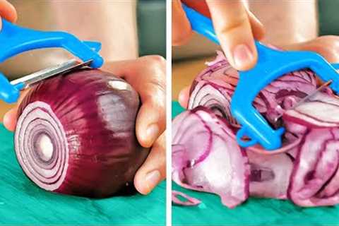 How to Cut and Peel Fruits and Vegetables Perfectly 🥦🔪