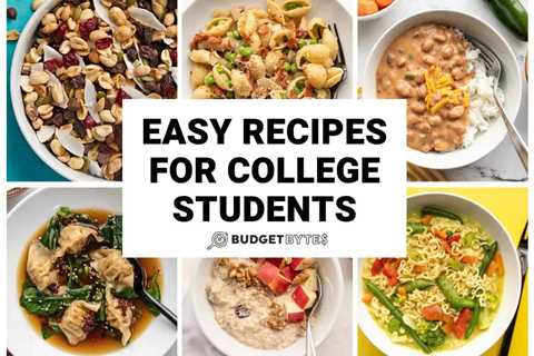 Easy Recipes for College Students