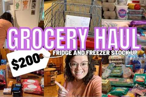 $200 Stock Up Grocery Haul || WALMART - RULER FOODS