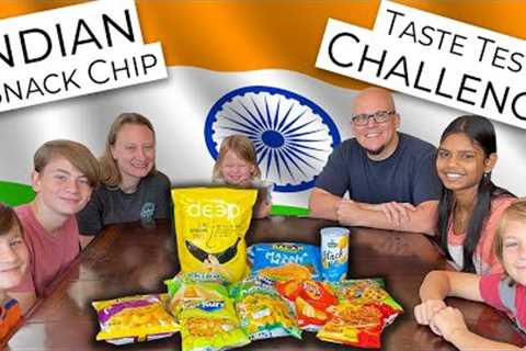 INDIAN FOOD TASTE TEST Challenge 2023 🔥 Chips, Chips, and Chips!