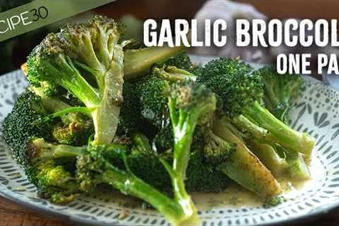 Don''t boil your broccoli - Butter Garlic Broccoli