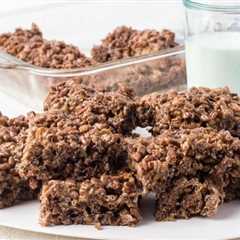 Chocolate Peanut Butter Rice Krispies Treats