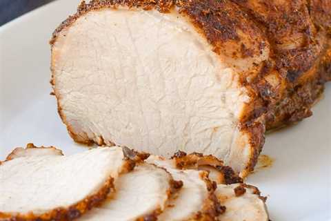 Brined Roast Pork Loin with Smokin’ Summer Spice Dry Rub