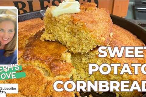 Sweet Potato Cornbread-Moist, Delicious, and Easy to Make-Steph’s Stove