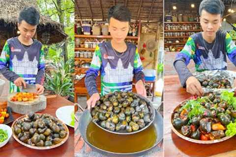 Delicious snail for 2 recipe  handsome chef - Cooking skill