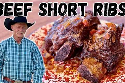 Braised Beef Short Ribs in a Dutch Oven | Wyoming Ranch Cooking