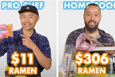 $306 vs $11 Ramen: Pro Chef & Home Cook Swap Ingredients | Epicurious