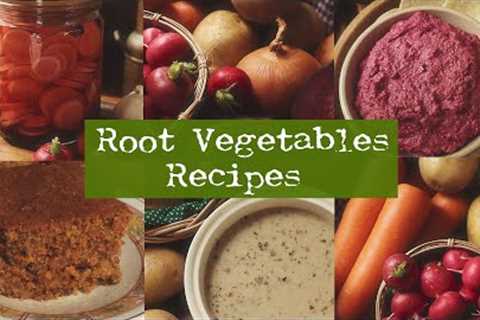 Root vegetables recipes— My Autumn kitchen | carrot cake, radish, beetroot & potato soup