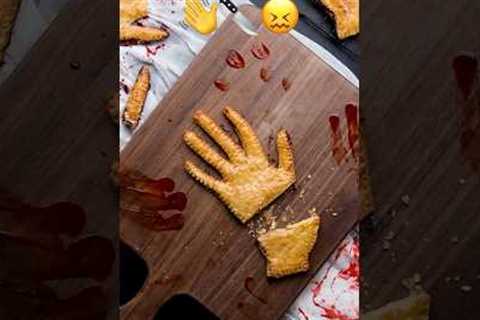 Take a knife to these bloody hand pies #shorts
