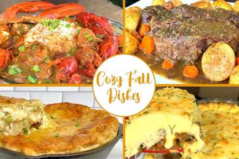 COZY FALL DISHES FOR DINNER!