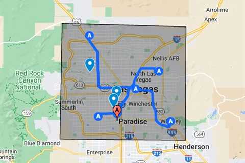 Food near me 89103 - Google My Maps